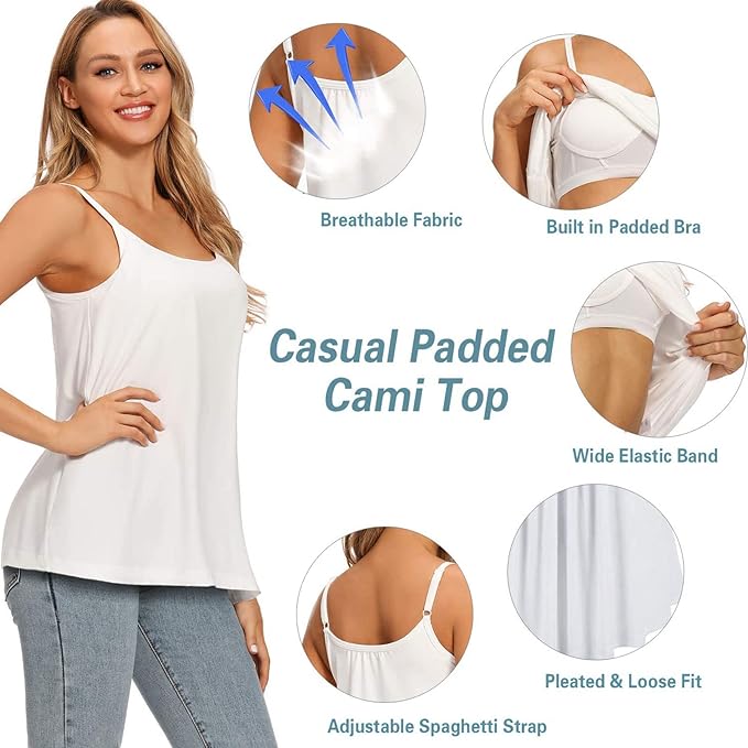 Women's Loose Cami with Built-in Tank Top ( Buy 1 GET 1 FREE)