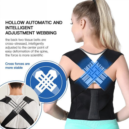 POSTURE CORRECTOR & BACK PAIN RELIEF (FREE SIZE)