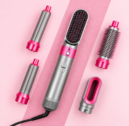 GlamHair 5 In 1 Multi head Hair Styler