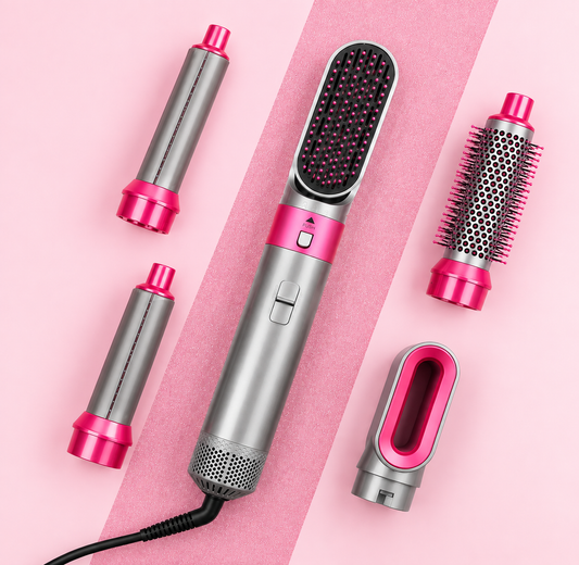 GlamHair 5 In 1 Multi head Hair Styler