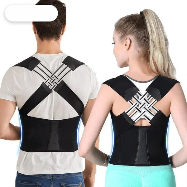 POSTURE CORRECTOR & BACK PAIN RELIEF (FREE SIZE)