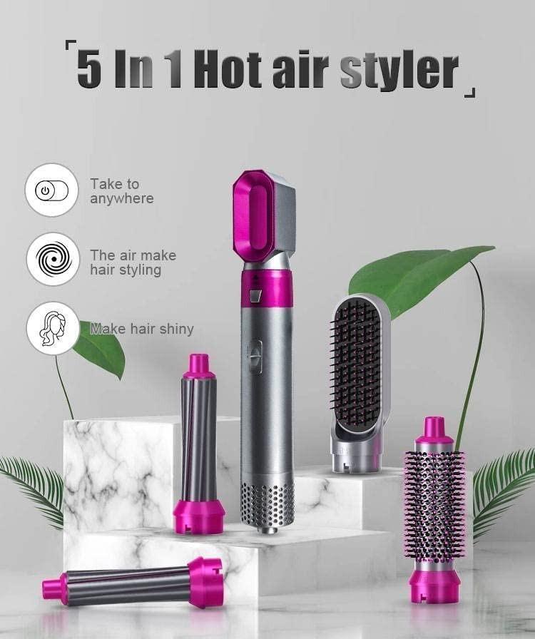 GlamHair 5 In 1 Multi head Hair Styler