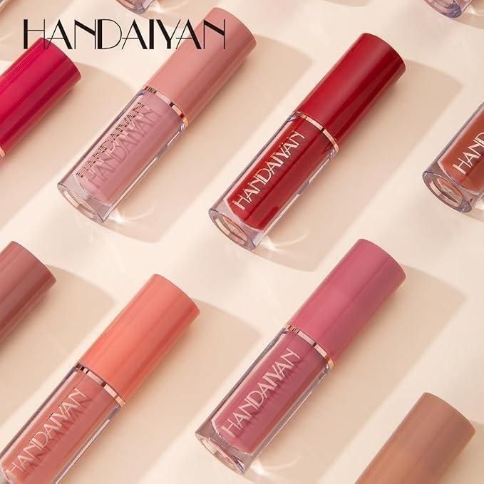 Handaiyan Velvet Matte Liquid Lipstick Set 12Pcs