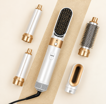 GlamHair 5 In 1 Multi head Hair Styler