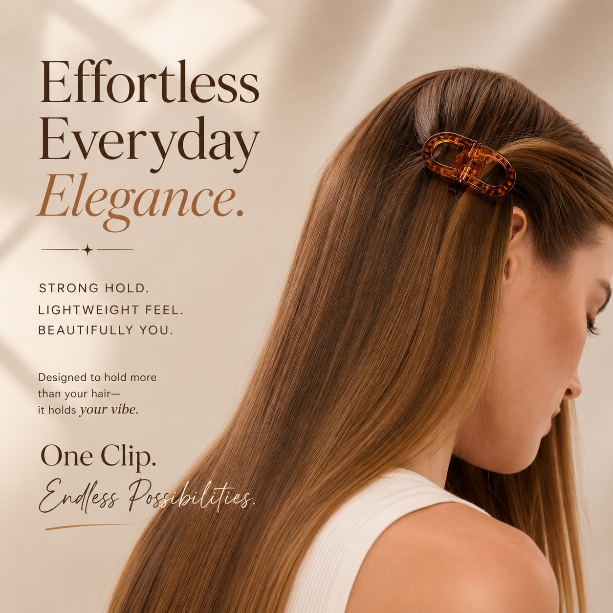 Veloura™ Magnetic Claw Clip