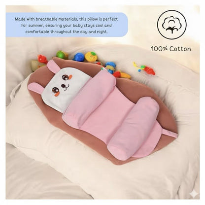 SOFTIEBOO PILLOW ™– Head Shape Protection | Adjustable Fit | Cotton-Soft Sleep Essential