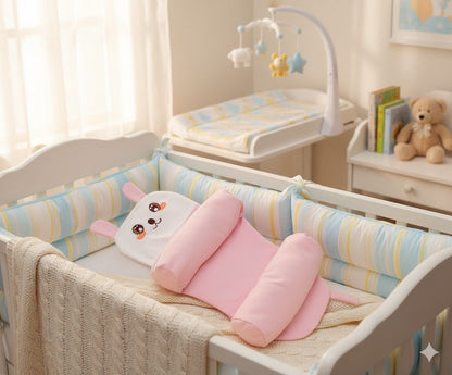 SOFTIEBOO PILLOW ™– Head Shape Protection | Adjustable Fit | Cotton-Soft Sleep Essential