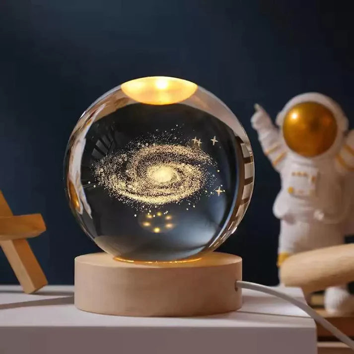 3D Galaxy & Solar System Lamp