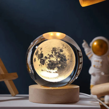 3D Galaxy & Solar System Lamp