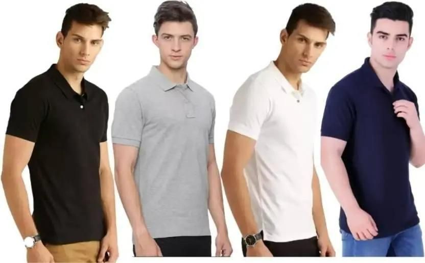 Mens Polo T-Shirt (Pack Of 4)