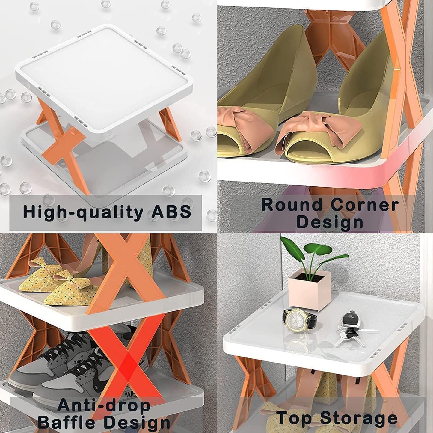 SMART STACKABLE SHOE RACK