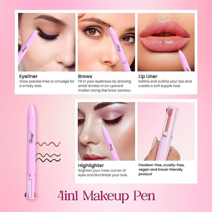 Beauty On-The-Go 4 IN 1 Makeup Pen