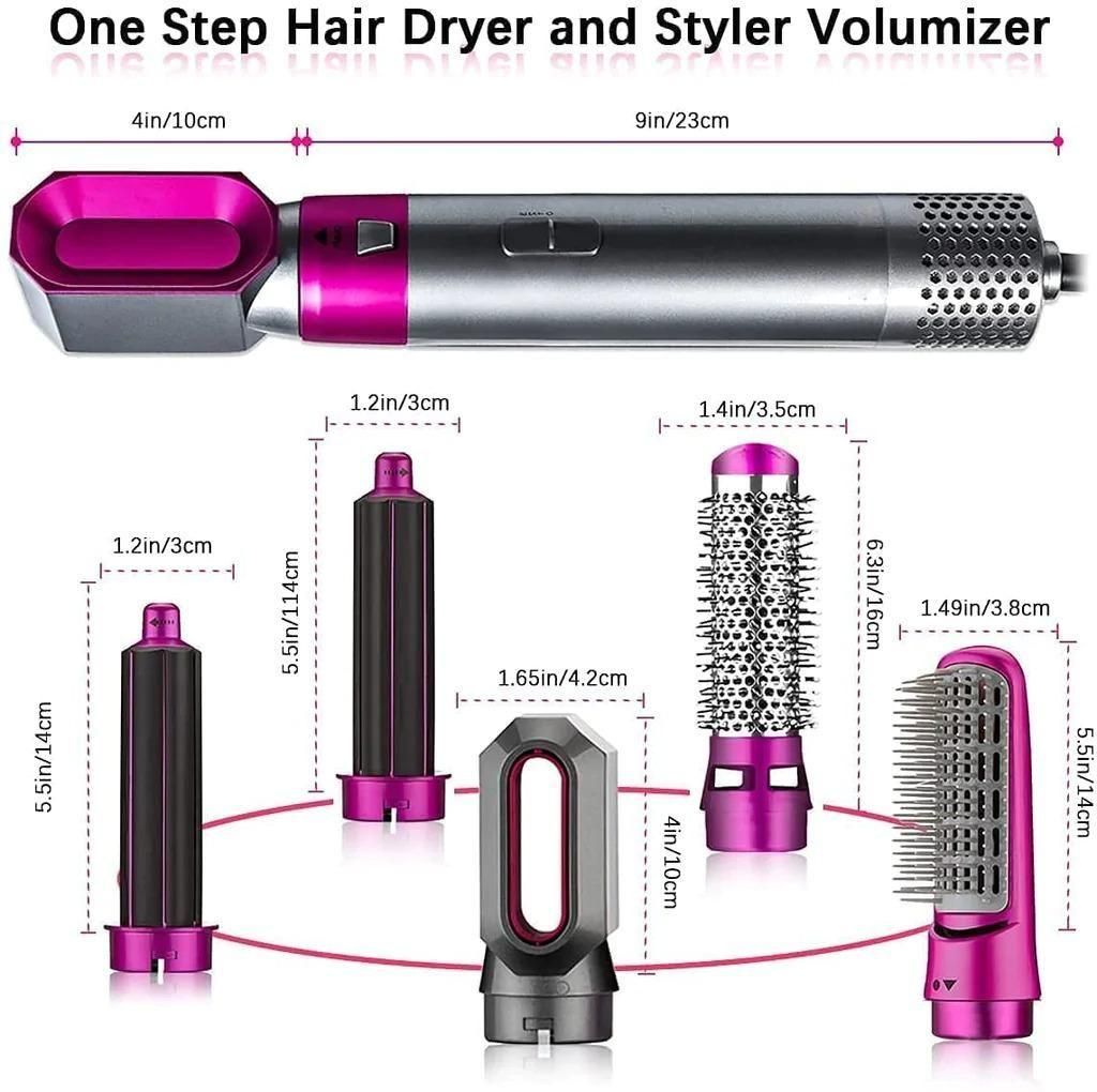 GlamHair 5 In 1 Multi head Hair Styler My Smile Cart