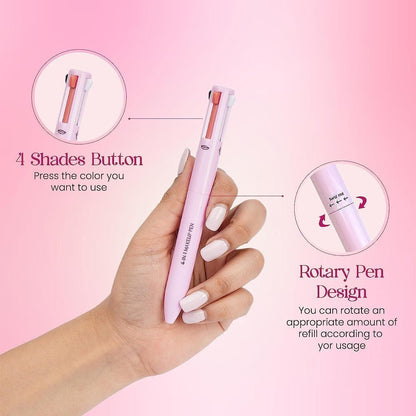 Beauty On-The-Go 4 IN 1 Makeup Pen