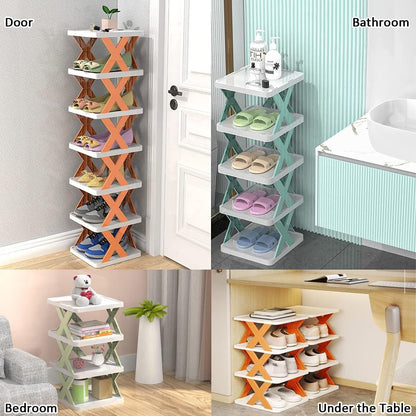 SMART STACKABLE SHOE RACK